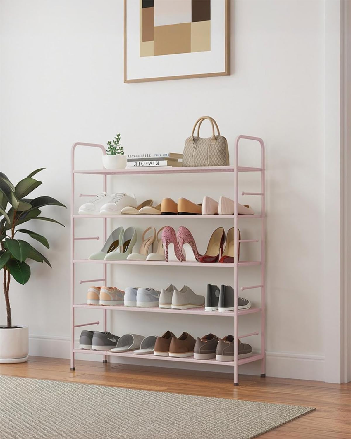 Amazon｜zdjorker シューズラックスリム 玄関収納下駄箱 3~8段 幅50