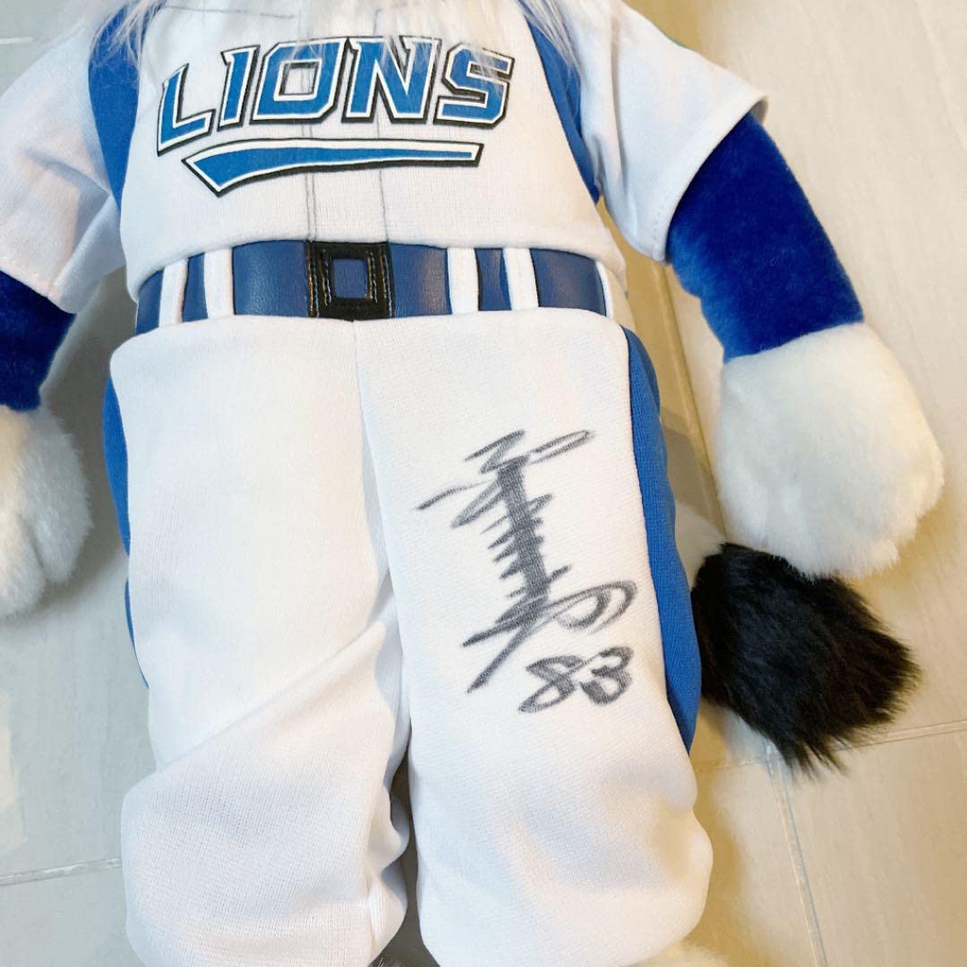 西武ライオンズのサイン入りぬいぐるみ 西武ライオンズのサイン入りぬいぐるみ