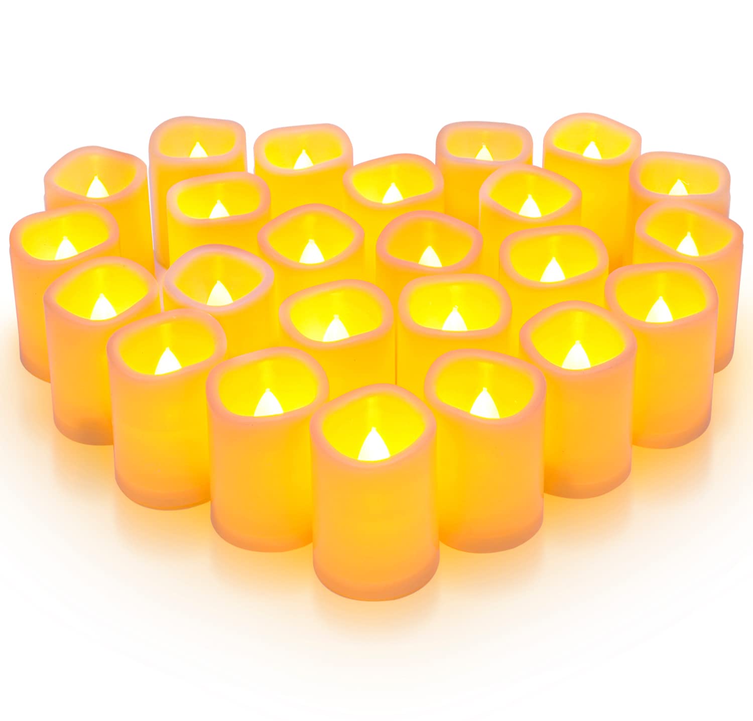 Buy Homemory Flameless Votive Candles, 24PCS Flickering Battery