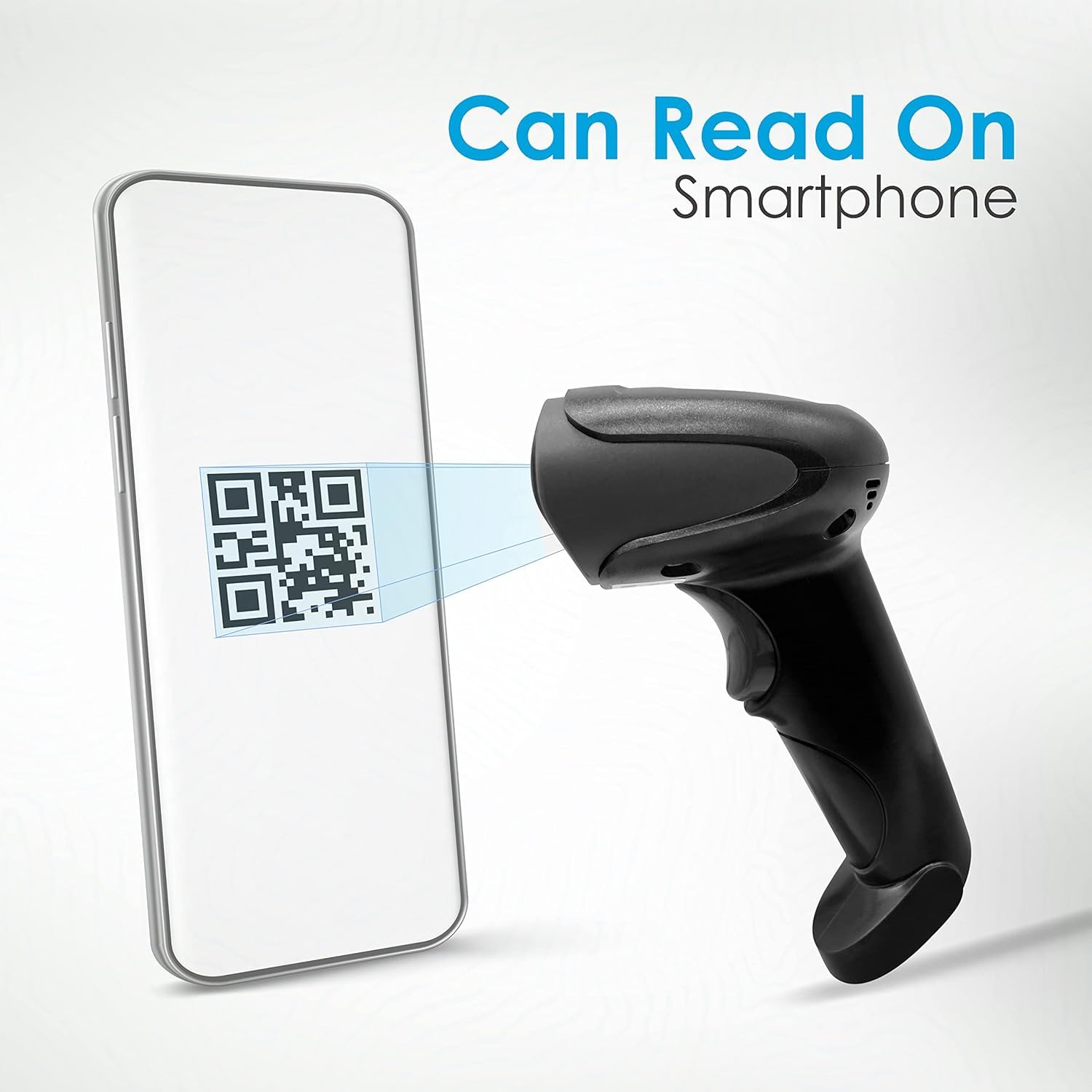 Lettore barcode 1D / 2D cablato USB - Scansione codici a barre, QR Code - POS VALLEY