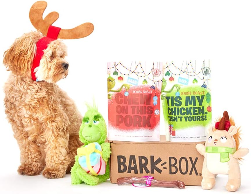 Pet Supplies Barkbox Classic Box2 Small Dog Grinch Holiday Limited