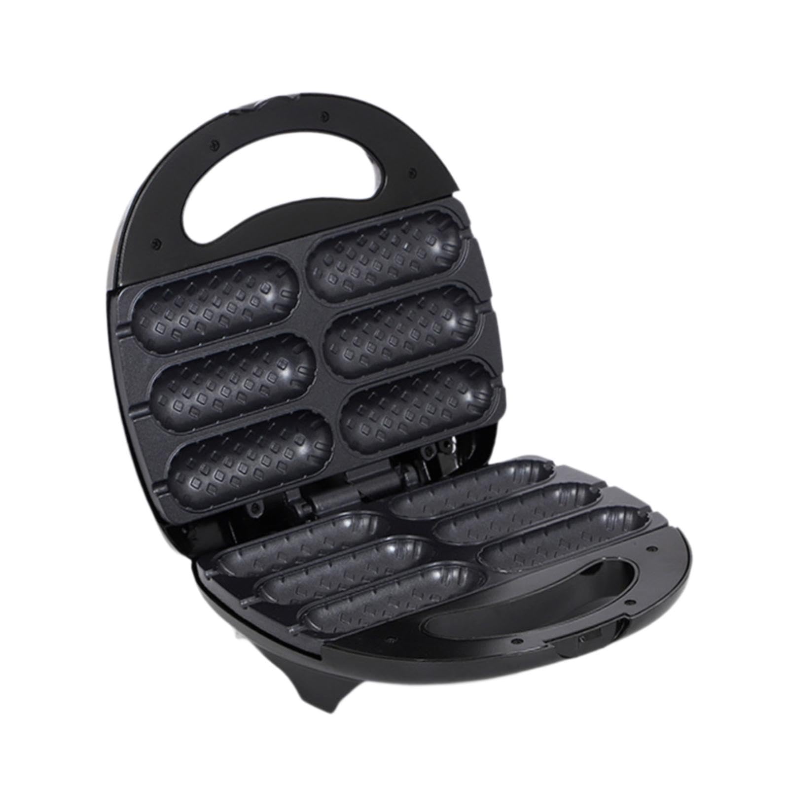 Colcolo Máquina de Perros de maíz, Horno de Salchichas para el hogar Panadero de Comida para 6 Hot Dogs para el hogar Use la máquina de Perros Hot Dog