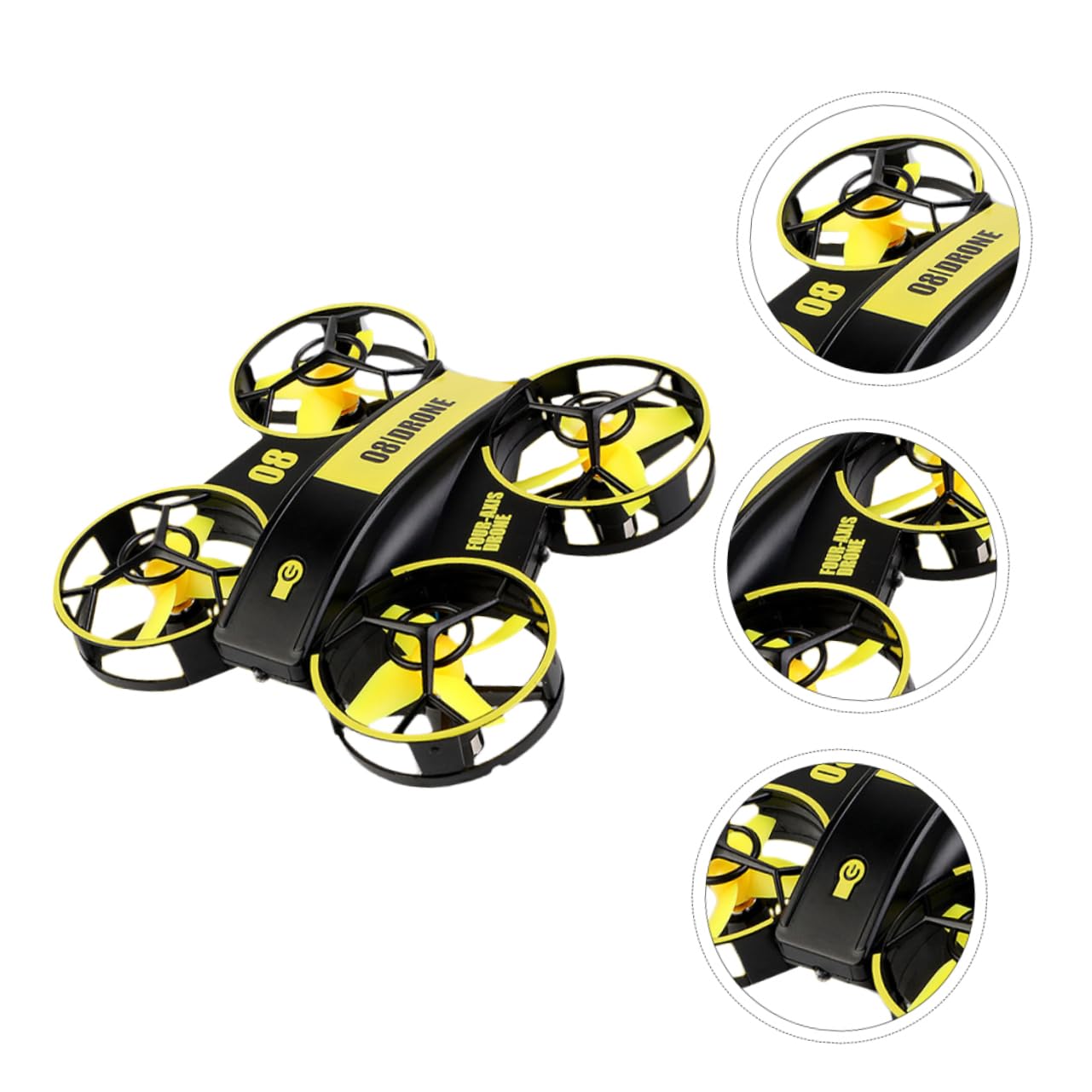ibasenice Mini Quadcopter Elicottero Remote Control Con Design Compatto e Leggero Automatico e Stabilizzato e Facile Da Usare e Sicuro