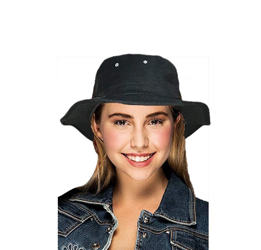 MAGIC Women's Cricket Umpire hat/Cap for All Sports rellated Activities (Black)