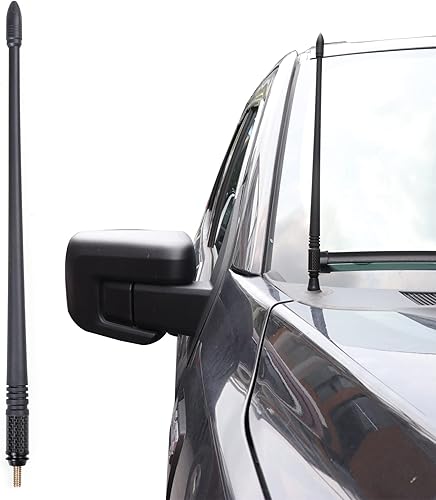 Antena de 13 pulgadas compatible con Ford Bronco 2021 2022 2023 2024 24 puertas F150 F250 F350 Raptor Dodge Ram 1500 2500 3500 Accesorios exteriores