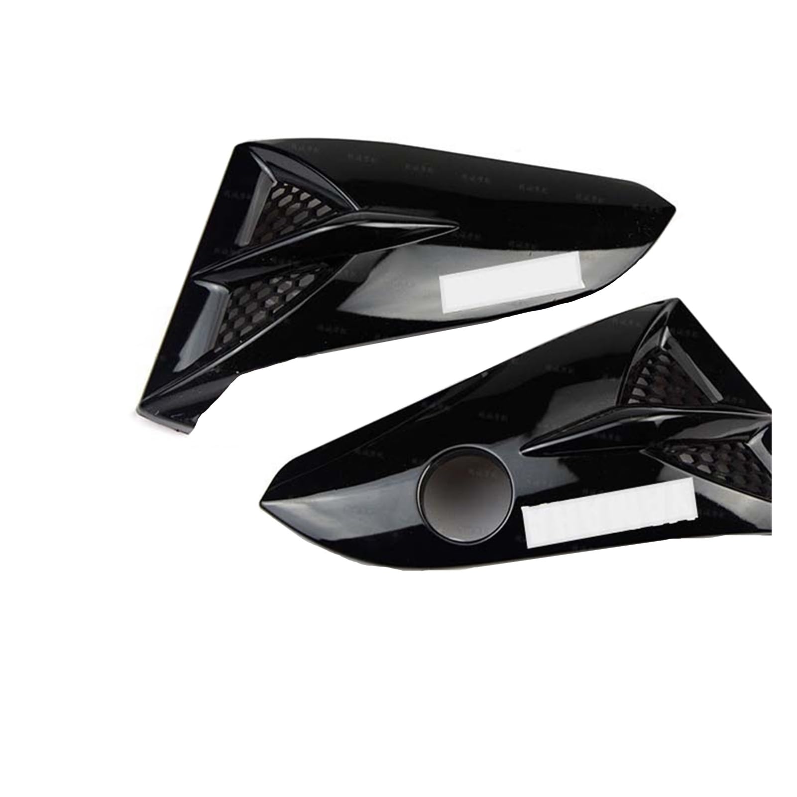 LINYY Motorcycle Air Scoop Tank Shroud Cowling Compatible With YAMAHA YBR125 YBR125G YBR 125 G 125G Cover Protection Side Panel Guard Part (Color : Svart)