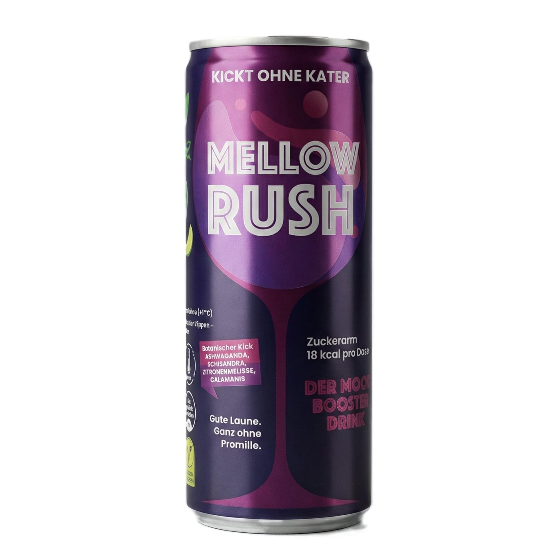 Mellow Rush Botanischer Drink alkoholfrei 24 x 250ml