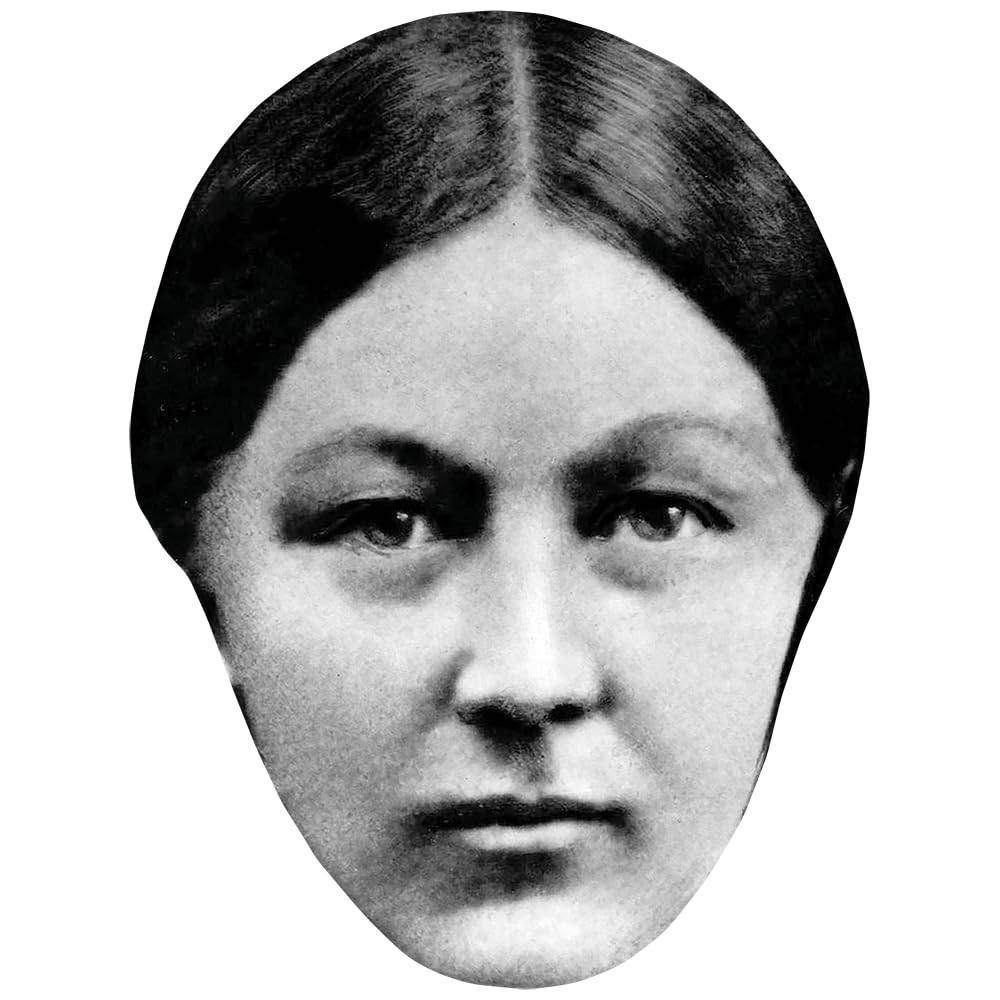 Florence Nightingale (1860) Celebrity Mask, Flat Card Face, Fancy Dress Mask