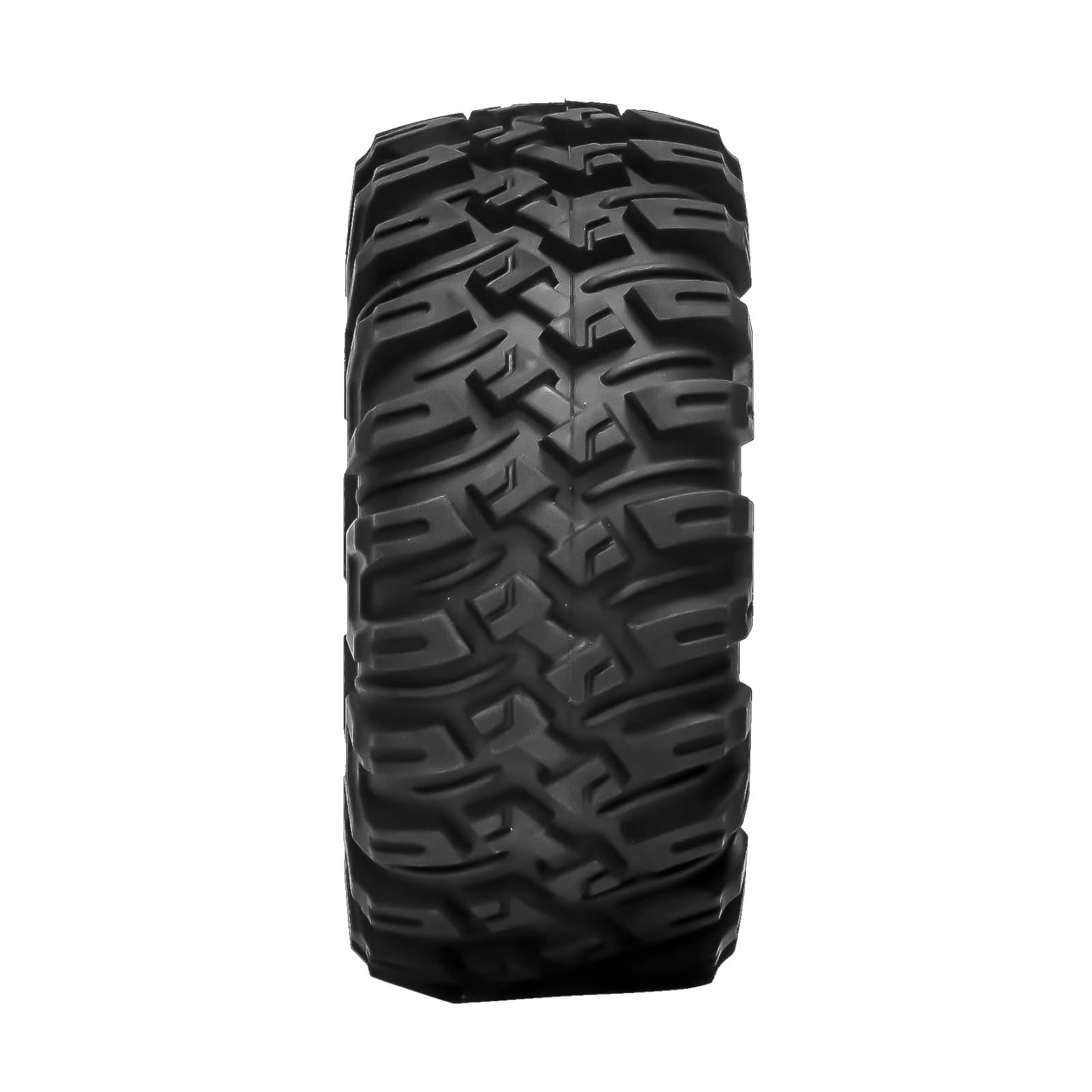 RC Pneus Jante Compatible avec Traxxas pour TRX4 D90 D110 pour Axial pour SCX10 pour MST 1/10 RC Voiture sur Chenilles 110mm 1.9 "Jante De Roue Beadlock Jeu De Pneus en Caoutchouc