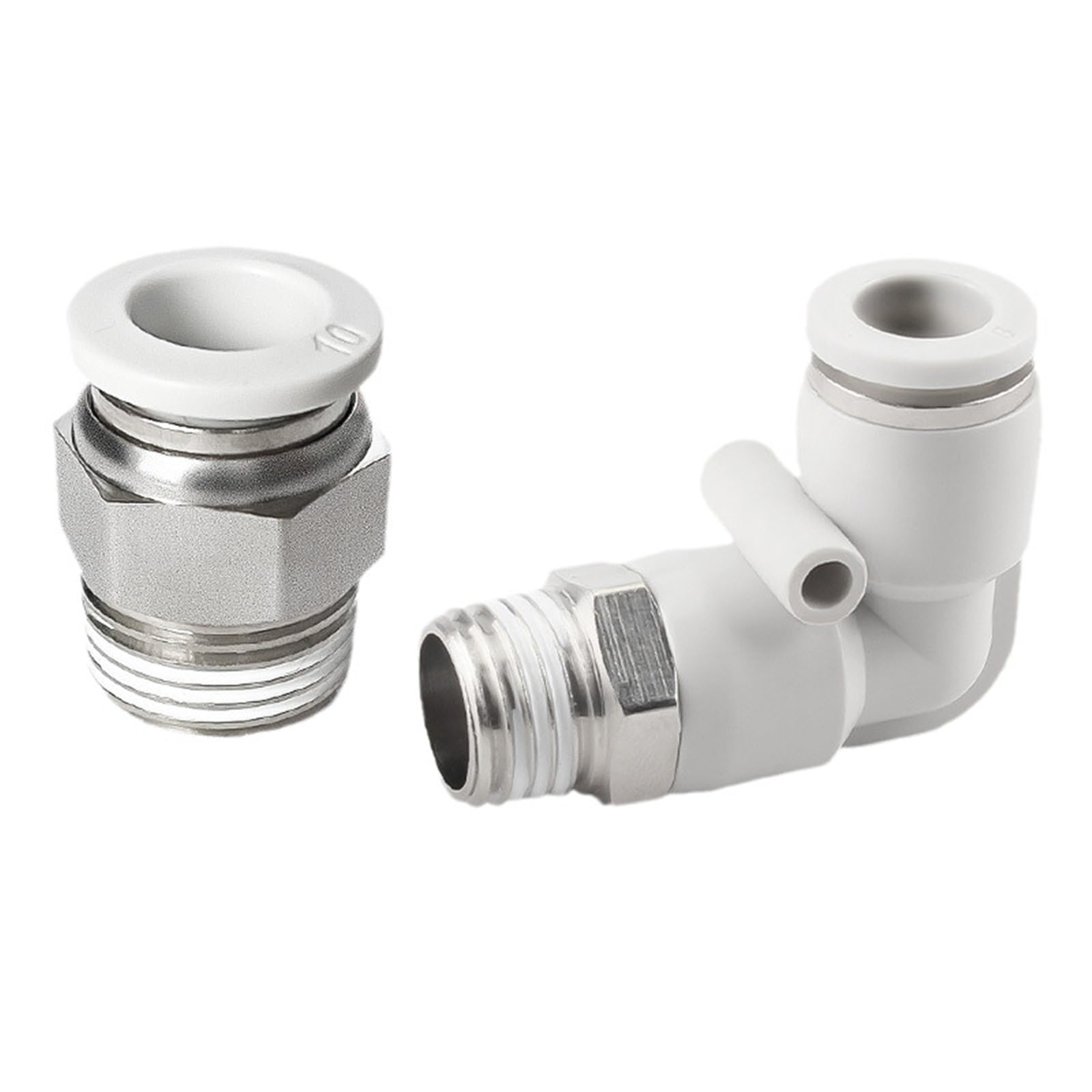 Raccordo pneumatico Connettori per tubi Raccordi per tubi flessibili 1/4 1/2 6 mm 8 mm filettatura per tubo rapido connettore per tubo dell'aria (12-02 (12 mm-1l4), PD)