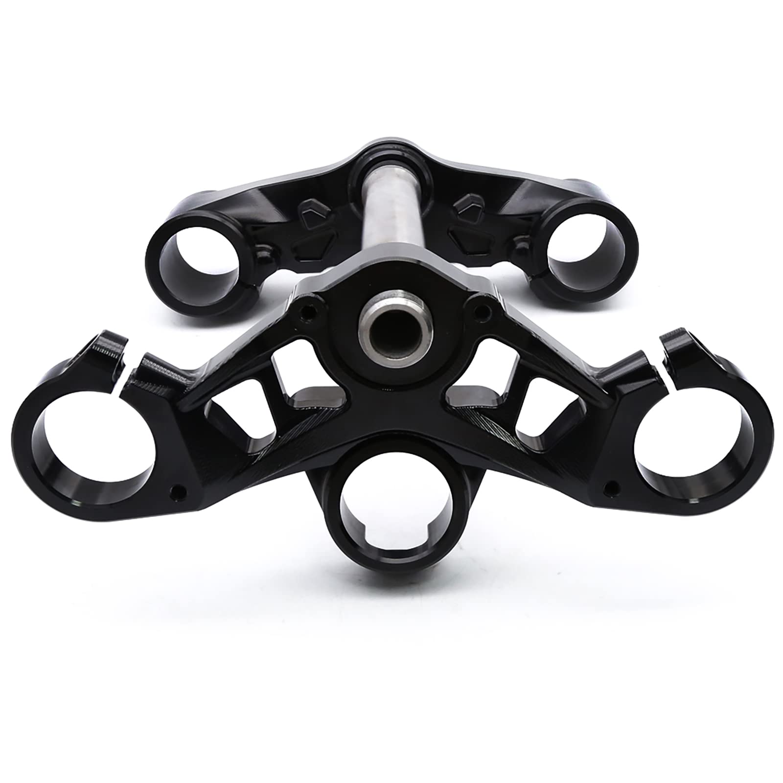 NBVLKH Motorcycle Front Upper Triple Tree Top Fork Clamp Fit for