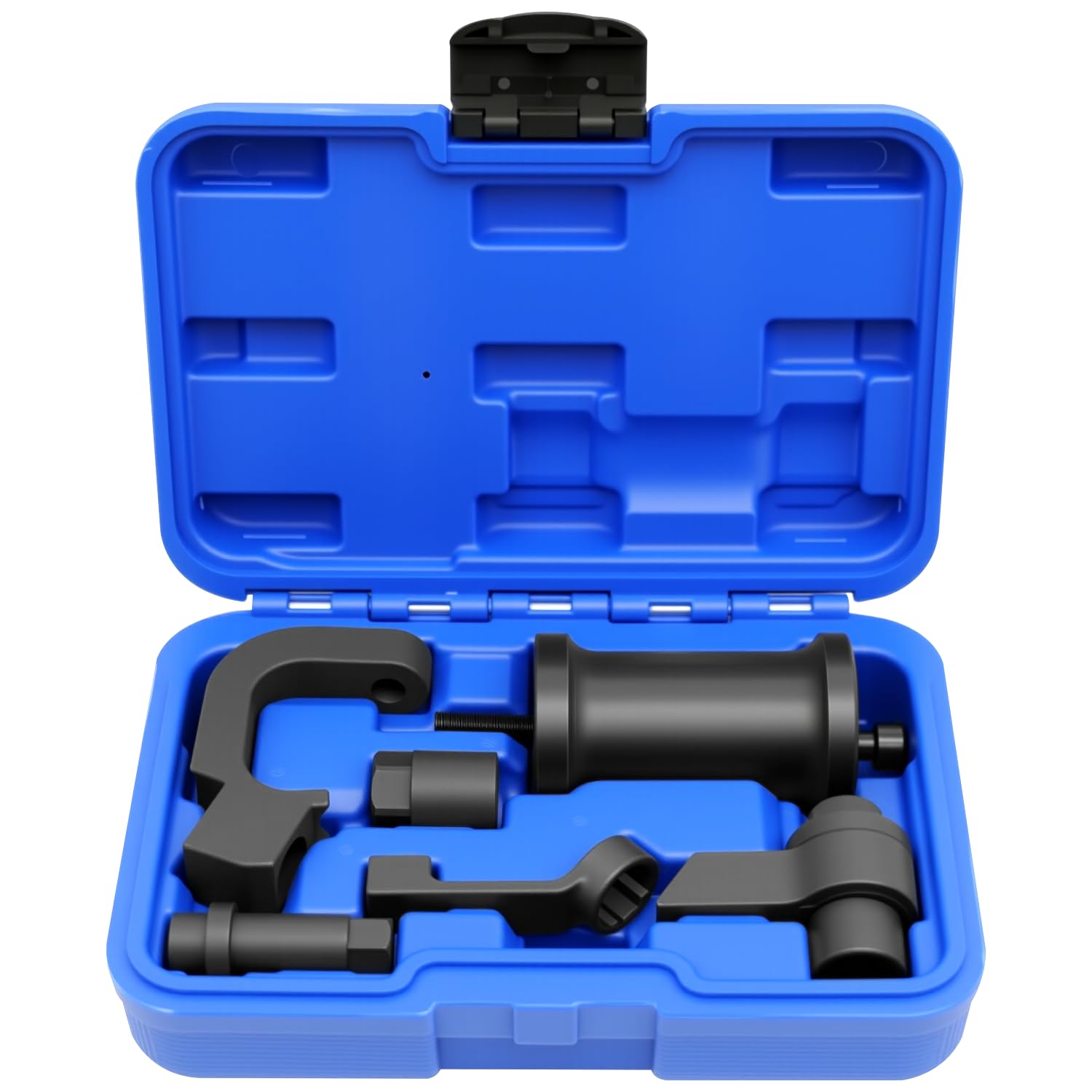 ZKTOOL 7 Pezzi Strumento di Rimozione dell'Iniettore di Carburante, Estrattori per Iniettori, Estrattore a Martello Scorrevole, Compatibile con V-W Au-di VAG 1.6 2.0 TDi Diesel, T10402 T10415
