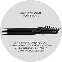 Vista 7 de Sam Villa Herramienta limpiadora de cepillos de pelo profesional 2 en 1 para todos los tipos de cepillos de cabello