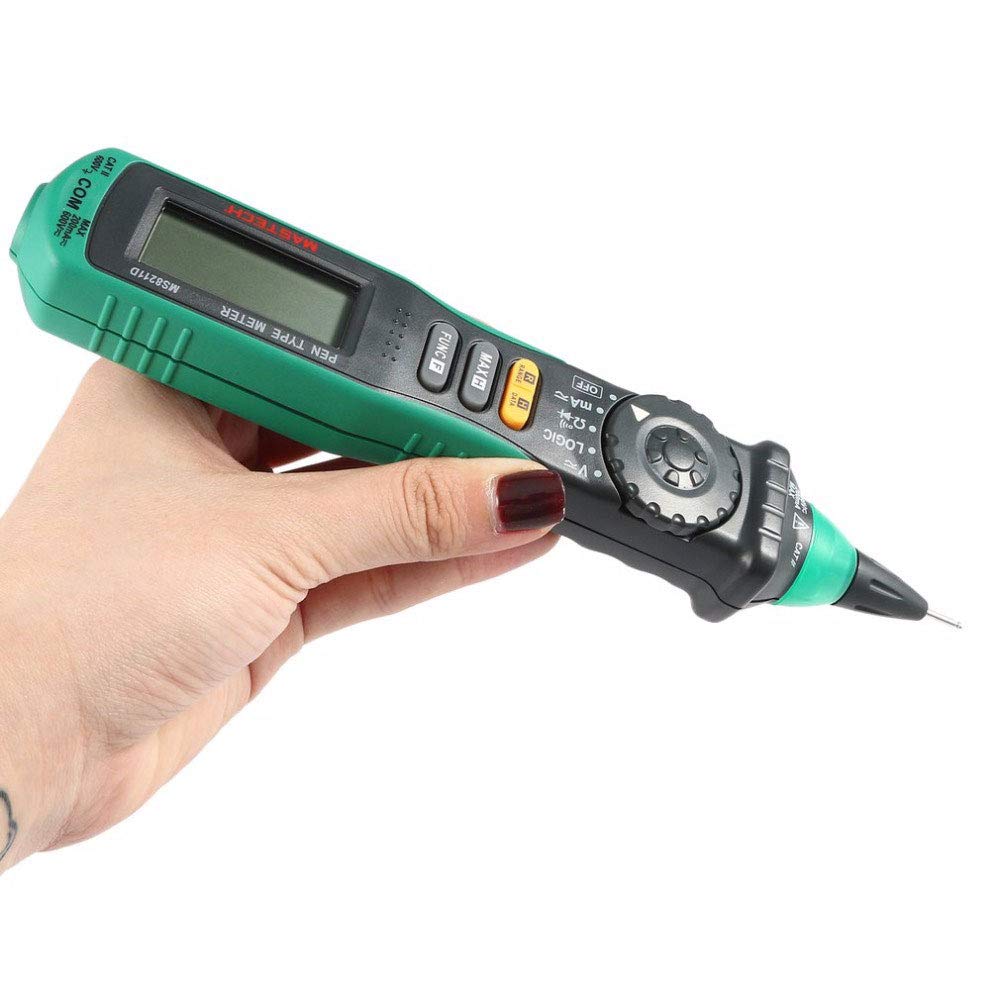 Digitales Multimeter mit Stift-Multimeter, AC/DC Spannungsmessgerät, Widerstandsprüfer zur Messung des Widerstands von Voltmeter, Dioden-Tester mit Datenspeicherung