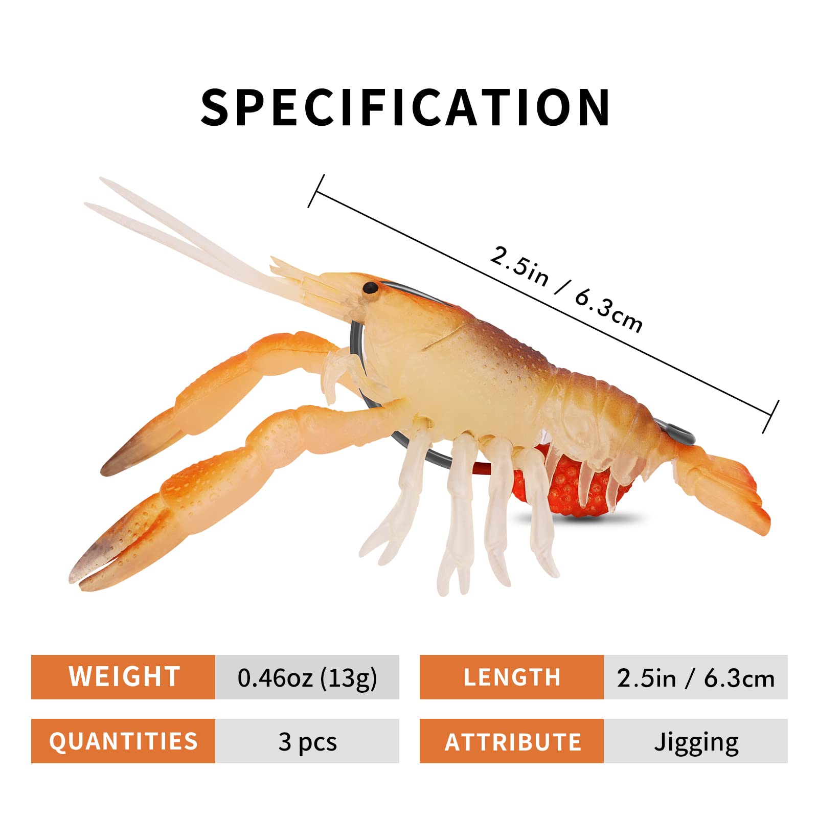 Leurres TRUSCEND Ultra-réalistes Pour Pêche - Crevettes Souples TPE Résistantes - Eau Douce & Salée