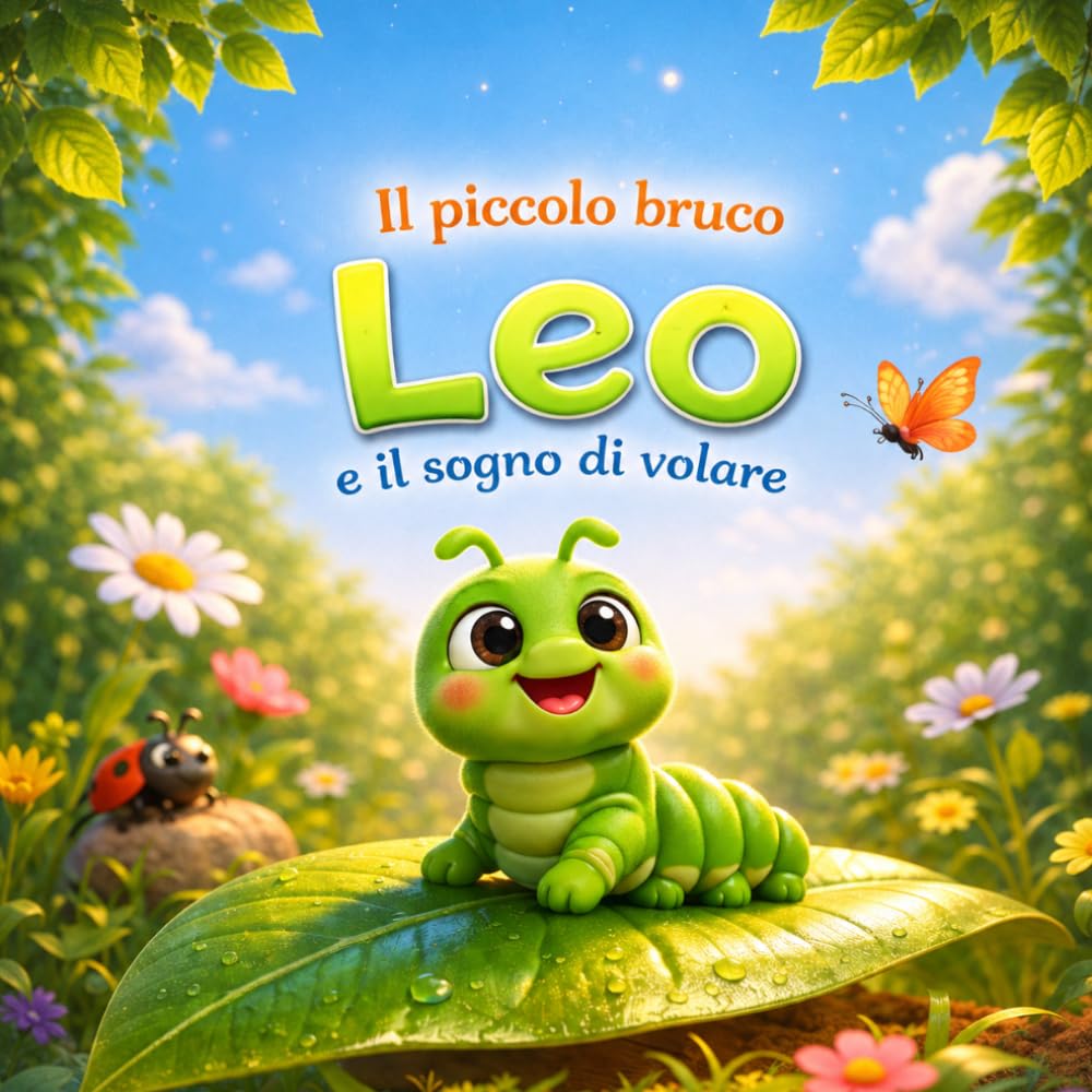 Il piccolo bruco Leo e il sogno di volare.