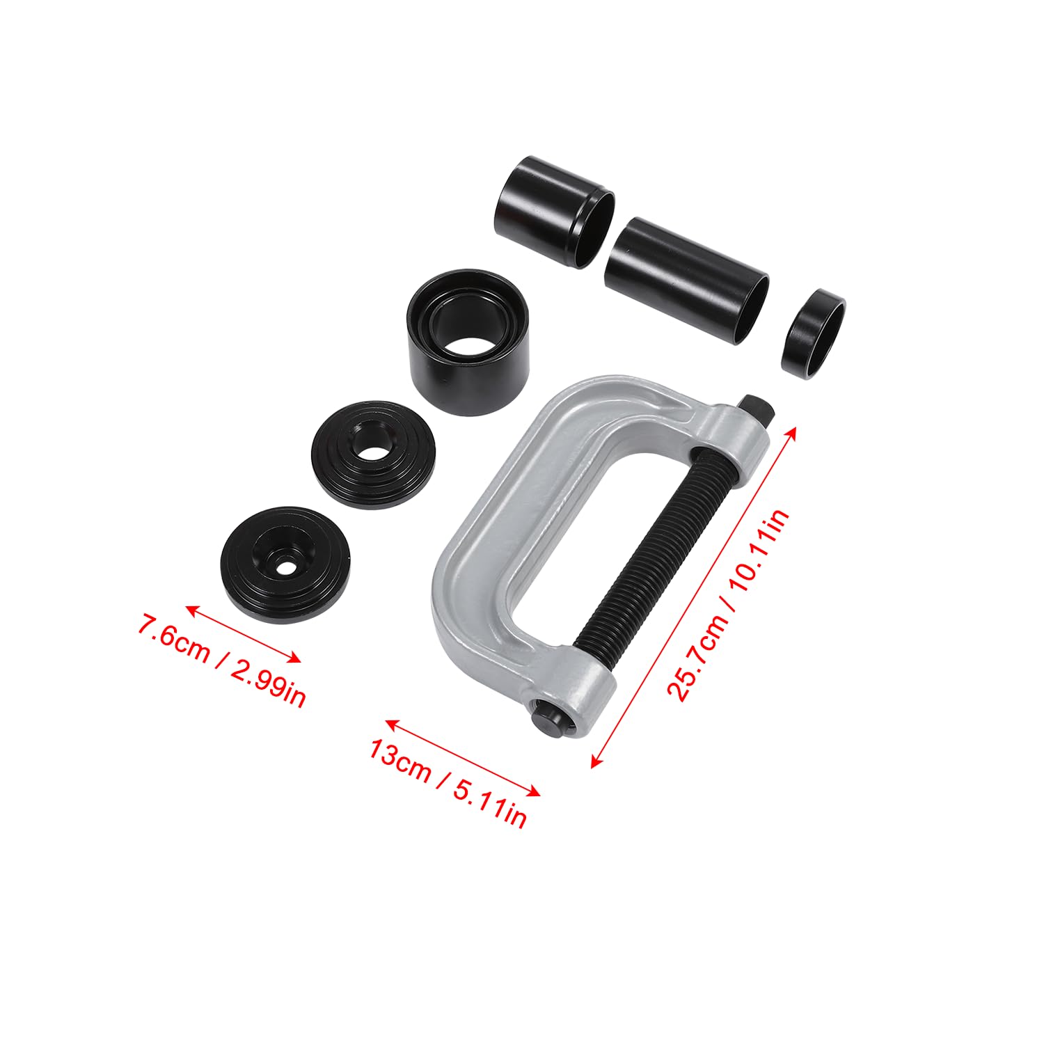 Kit Arrache Rotule 4 En 1 Robuste Avec Adaptateurs - Outil Démonte Joint U 4x4