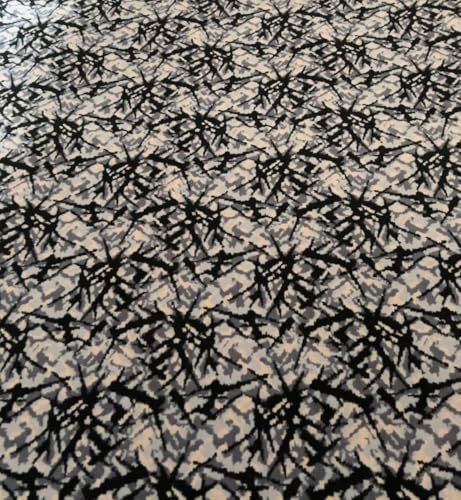 Peluche danoise au mètre pour habiller les armoires, tables, camions, intérieur (peluche danoise gris)