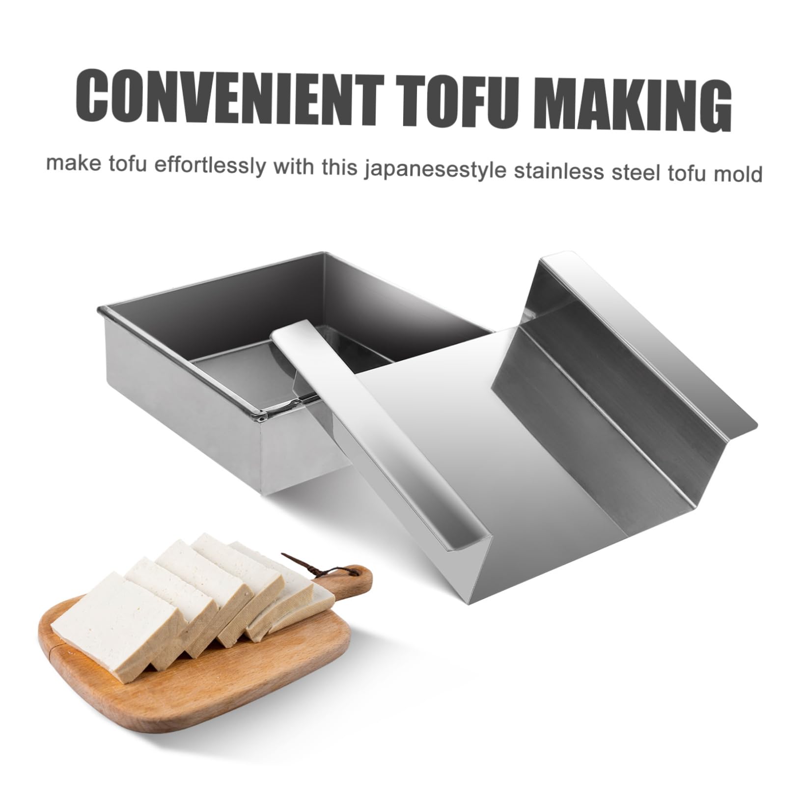 DIY Tofu Prensa Japonés Acero Inoxidable Fabricante Tofu Fabricante De Tofu Tofu Presser Multifuncional Tofu Prensado