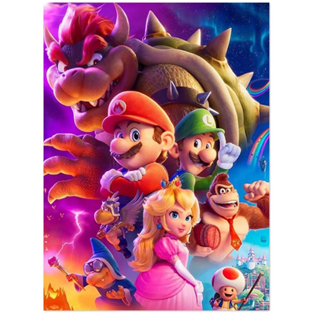 YCVBCY Diamond Painting Set - 5D Diamant Malerei, 30x40cm, Mit Cartoon-Motiv