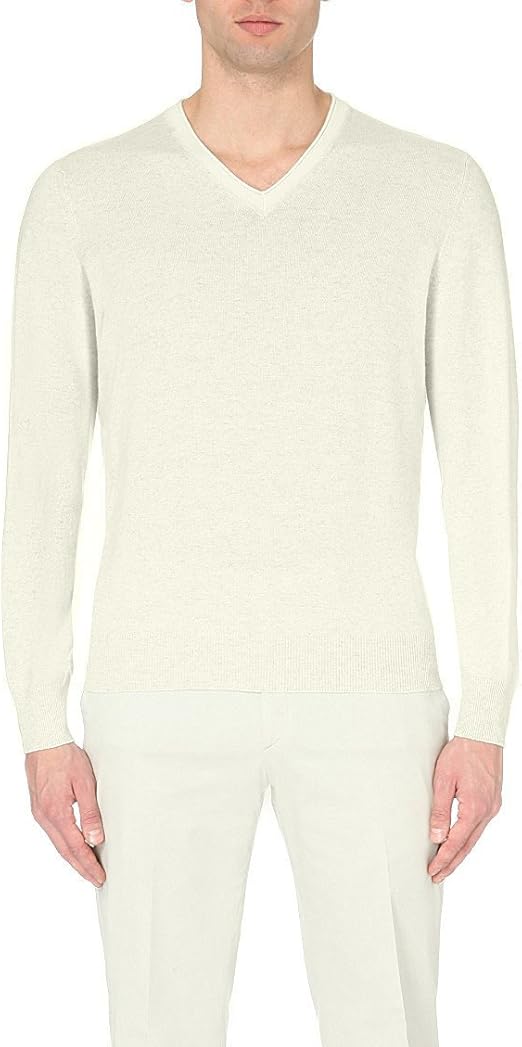 thin cream sweater