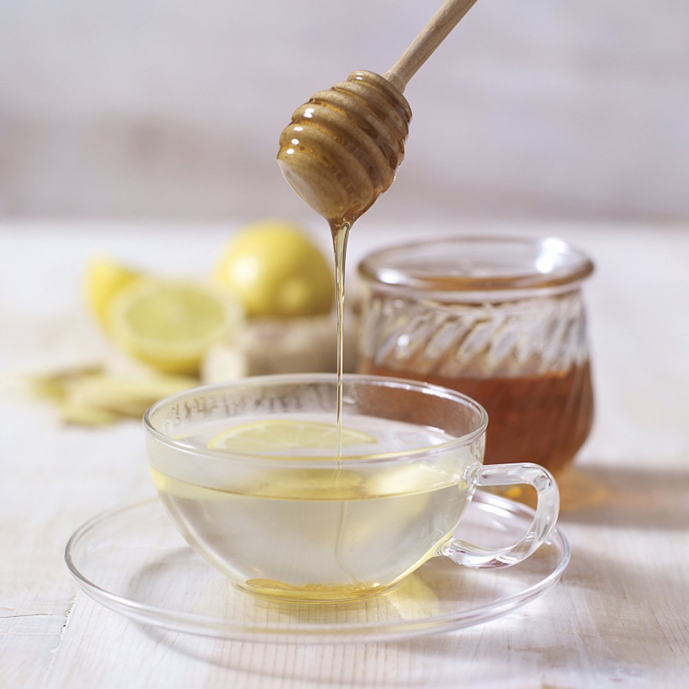 24 PACK Honey Dippers, 3 Inch Mini Wooden Honey Sticks, Coffee Milk Tea Stirring Sticks, Individually Wrapped,Server for Honey Jar Dispense Drizzle Honey, Wedding/Baby Shower/Party Favors and Gifts