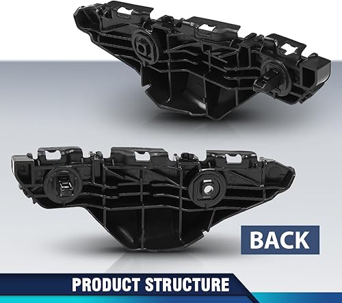 Miniatura 421 de PIT66 Soporte de parachoques delantero compatible con Hyundai Sonata 2011-2015 2 piezas soporte de parachoques delantero izquierdo y derecho