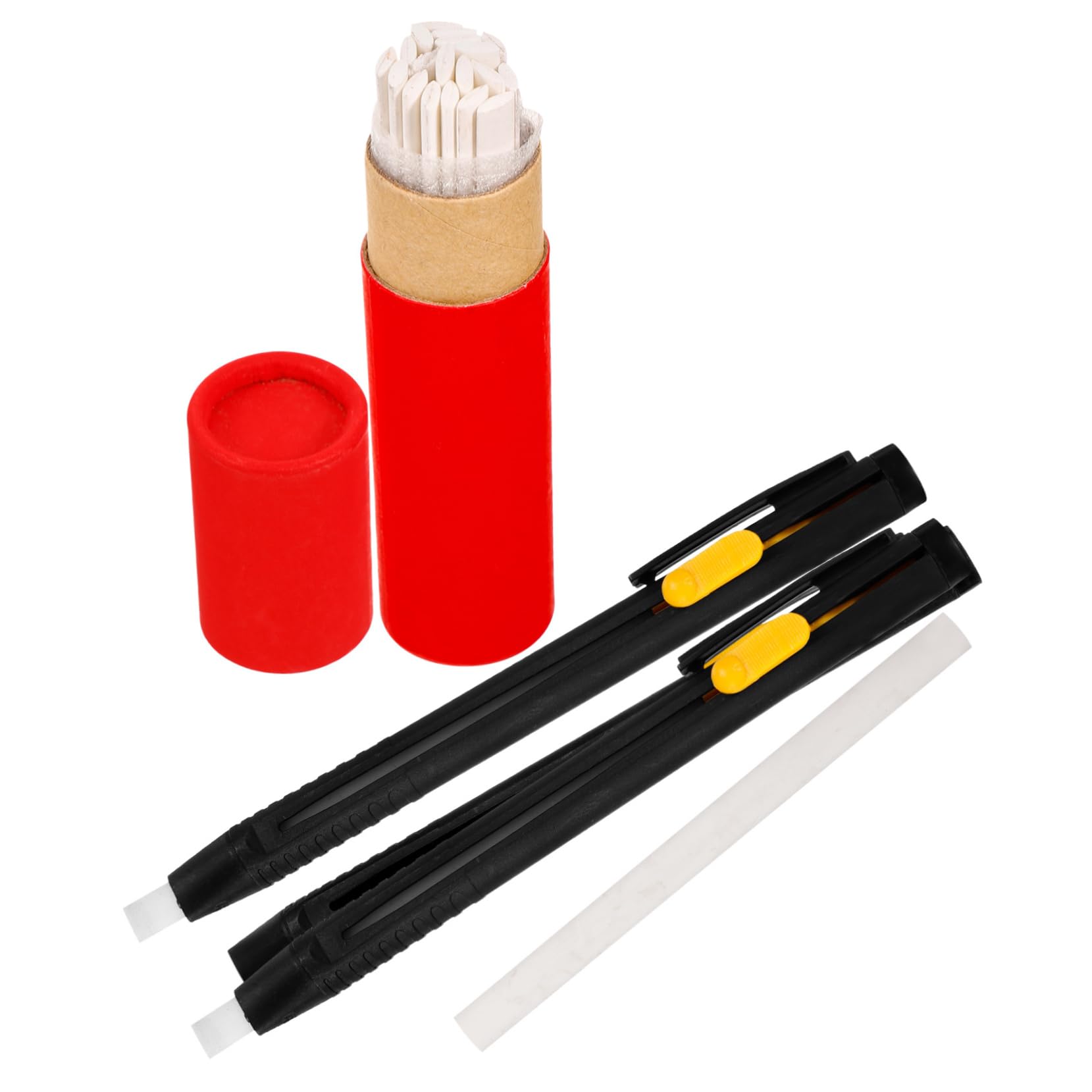 SHINEOFI 10 Sets Unsichtbarer Zeichenstift Bleistifte Textmarker Markierungsmarker Tintenbandmarker Kreidestifte Weißer Lackstift Quiltzubehör Flüssige Kreidetafel Nähwerkzeug