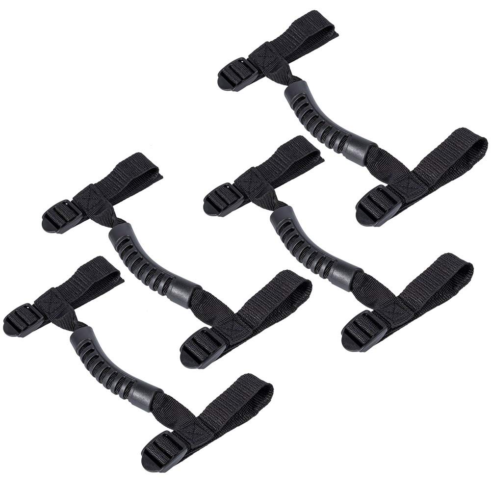 4 STÜCKE Überrollbügel Haltegriffe Griff Stark Langlebig für Jeep Wrangler YJ TJ JK JKU JL JLU Sport Sahara Freiheit Rubicon X Unlimited 1995-2018