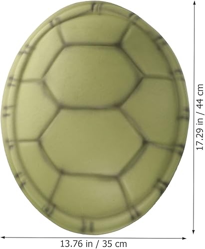 TOYANDONA 4 piezas de conchas de tortuga, accesorios para fiesta, disfraz de tortuga para cosplay, disfraz de tortuga, disfraz de tortugas suaves,