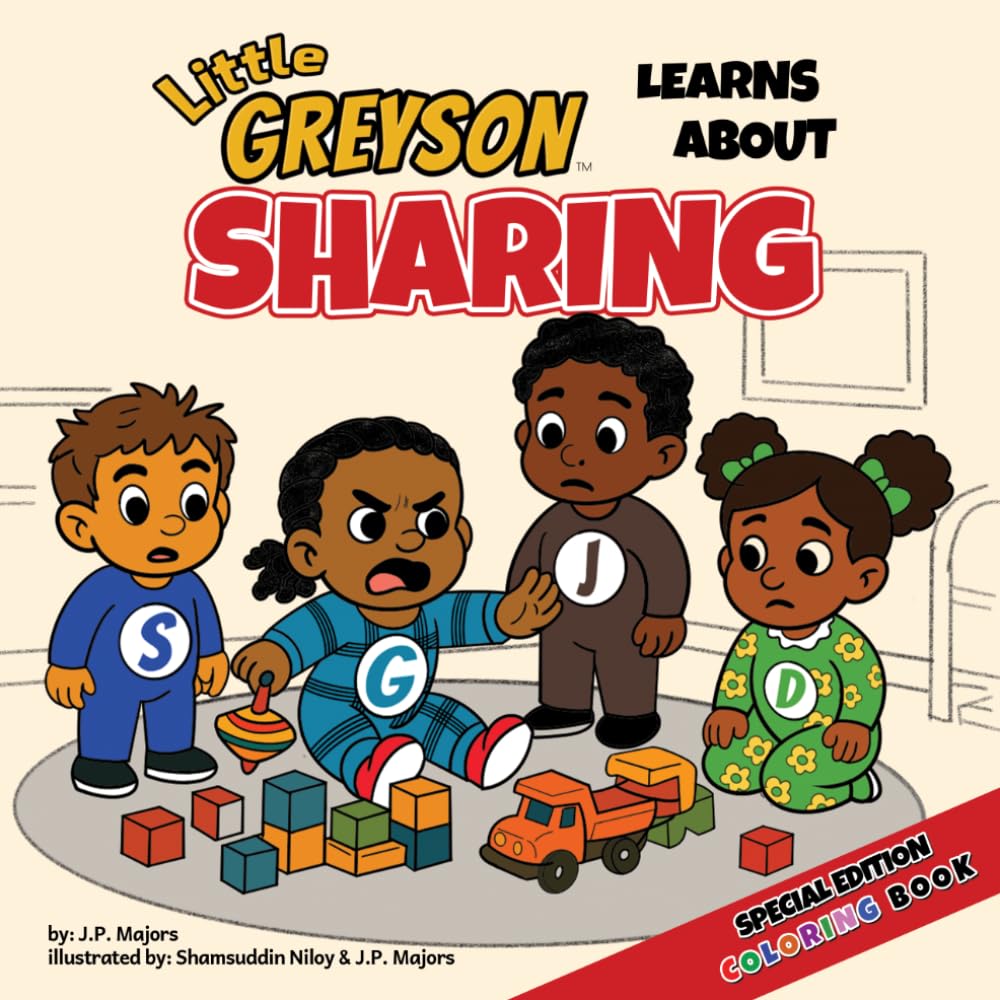 Little Greyson Learns About Sharing