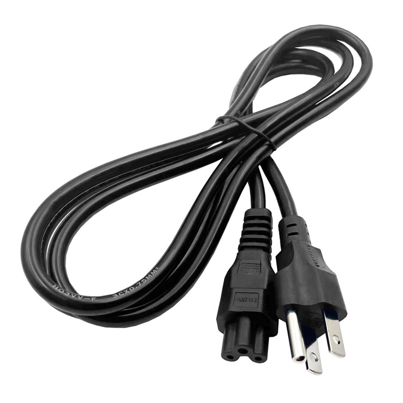 Cable de carga de CA americano de 1.2m para portátiles en viajes y oficinas 8