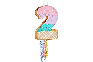 Pull String Number 2 Ice Cream Pinata Two Sweet