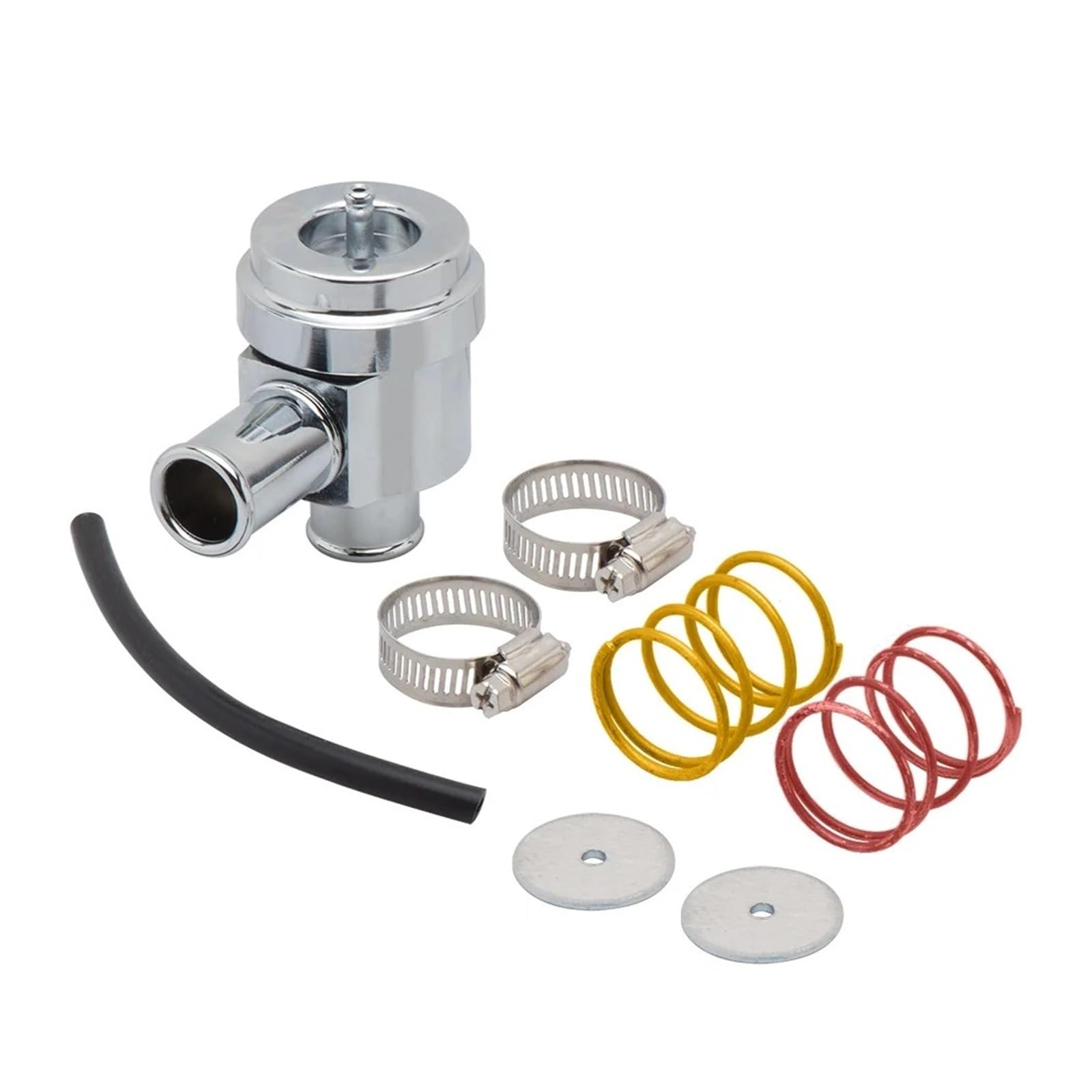 for VW for Golf for Bora for Passat for GTI 20V 1.8T Silver and Black 25mm Blow Off Valve Turbo Bov Dump Valve EGR Valve Exaust Gas Recirculation Valve