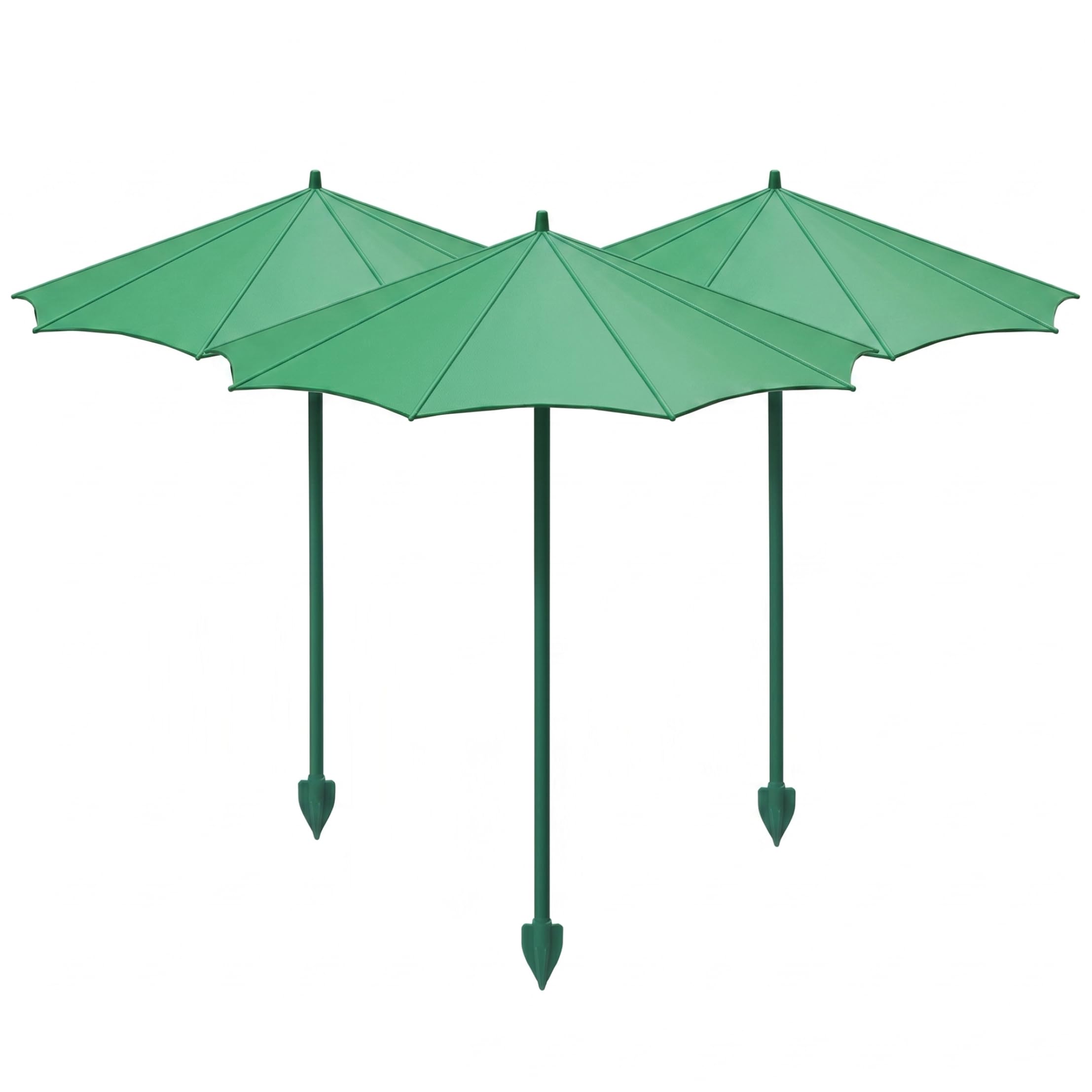Sombrillas para plantas evita quemaduras solares y exceso de agua en huerto de 34cm