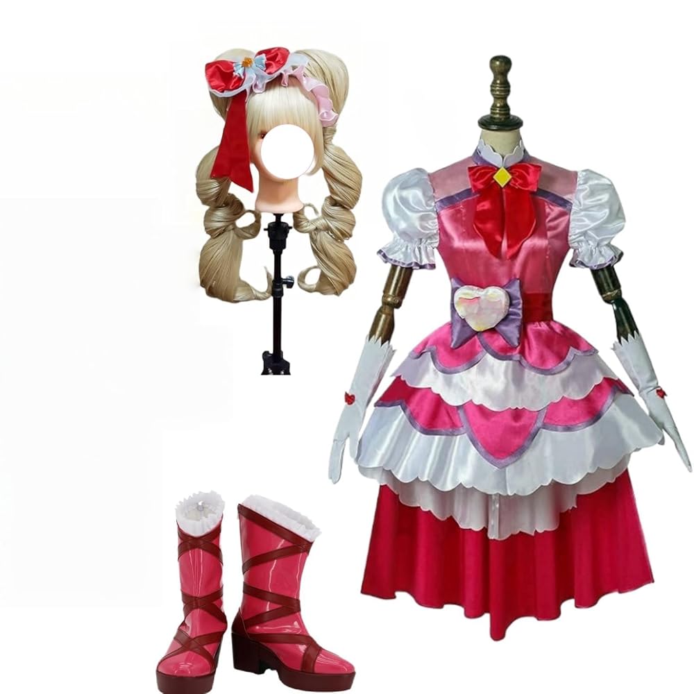 HUGっと!プリキュアの愛崎えみるコスプレ衣装(大人) Amazon.co.jp: HuGっと!プリキュア キュア愛崎えみる/キュア