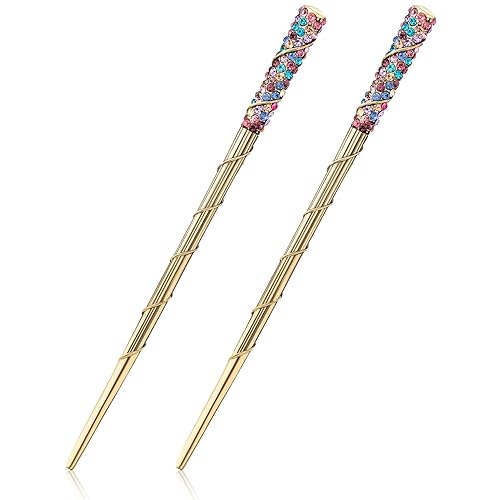 PAGOW 3 palillos de cristal con diamantes de imitaciĂłn horquilla tradicional china 7 colores de diamantes de imitaciĂłn antiguos para cabello largo PAGOW 3 palillos de cristal con diamantes de imitaciĂłn horquilla tradicional china 7 colores de diamantes de imitaciĂłn antiguos para cabello largo