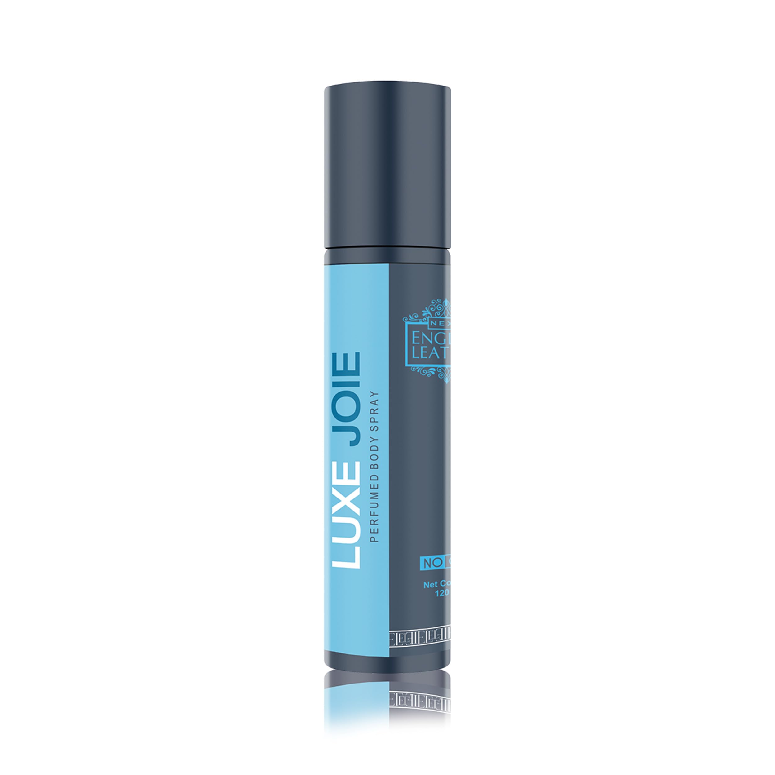 Next Care English Leather Luxe Joie No Gas Body Spray for Men & Women | Long Lasting Fragrance Deo | Concentrated No Gas Deodorant Spray | 120ml (Luxe Joie)