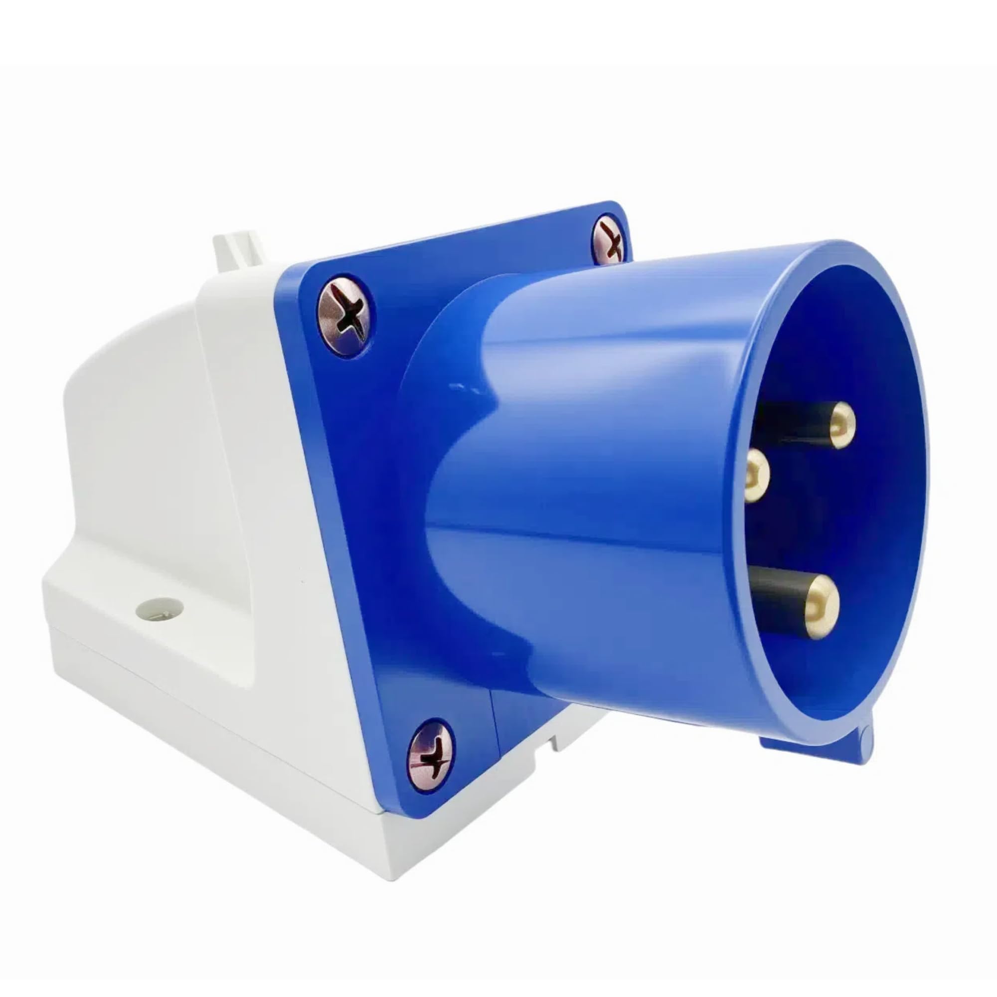 Peaceya CEE Plug, Blue and White