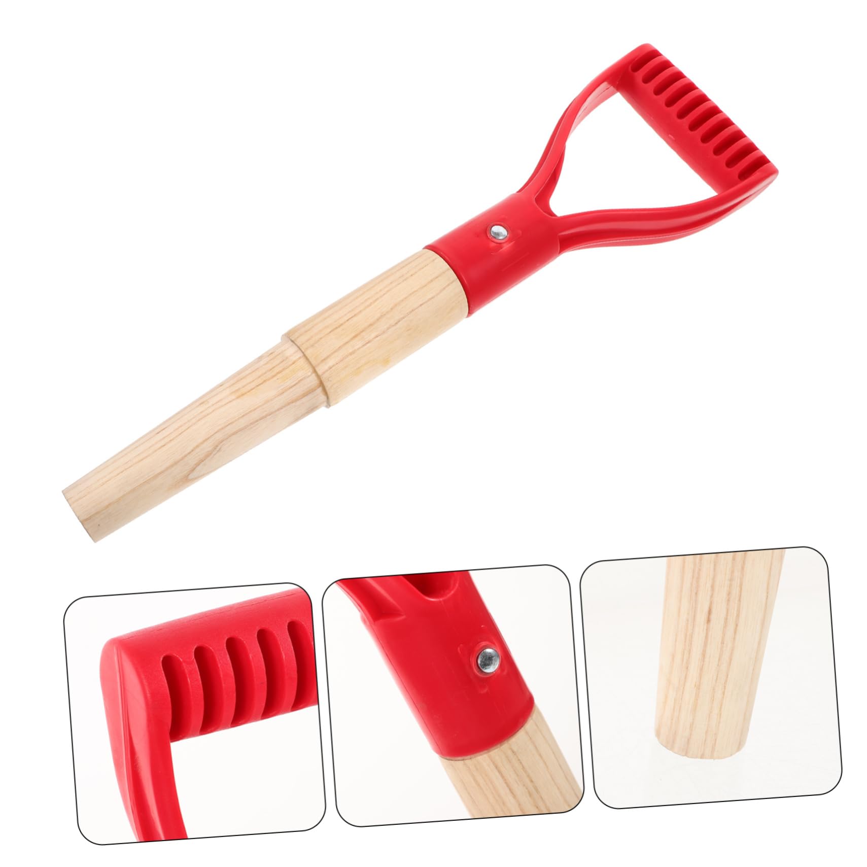 POPETPOP 5 Pz Manico Per Pala Da Giardino Sostituzione Per Scavare Manico Per Attrezzi Da Giardino Lungo Della Forchetta Da Giardino Articoli Per Il Giardinaggio Di Legno