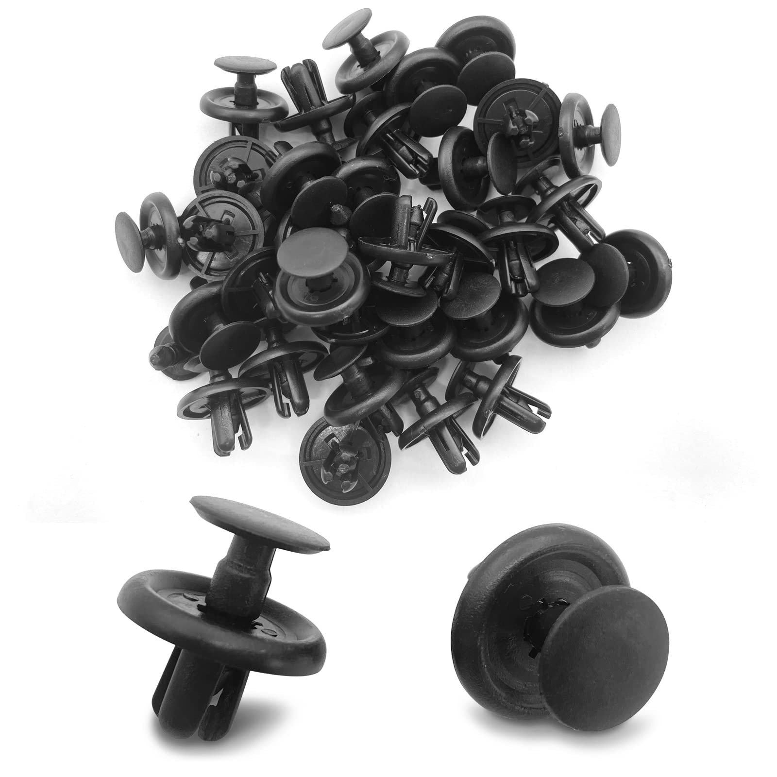 20 Pack Plastic Push Pins 20Pcs Engine Under Cover Push Type Retainer ...