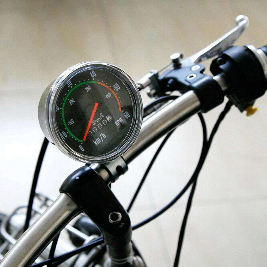 ブリヂストン　アナログ　スピードメーター　スーパーカー自転車　当時物 BRIDGESTONE・ブリジストンサイクル製アナログ式スピードメーター 1970