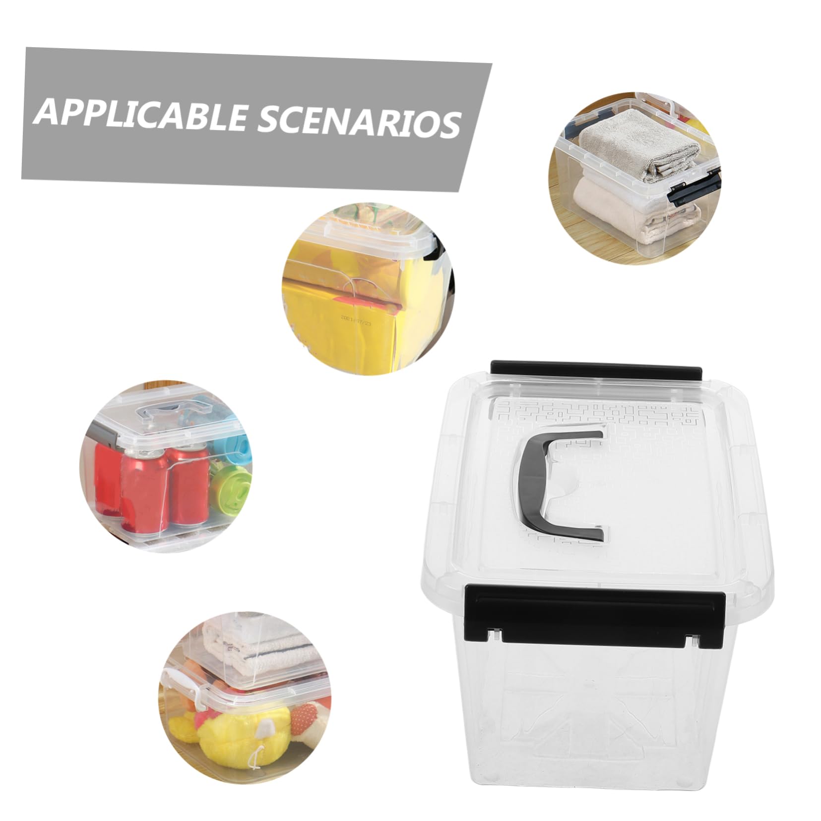 Luxshiny 6 Pezzi Scatole Stoccaggio Piccole con per Organizzazione Cancelleria Cosmetici e Gioielli per Scrivania e Vanity