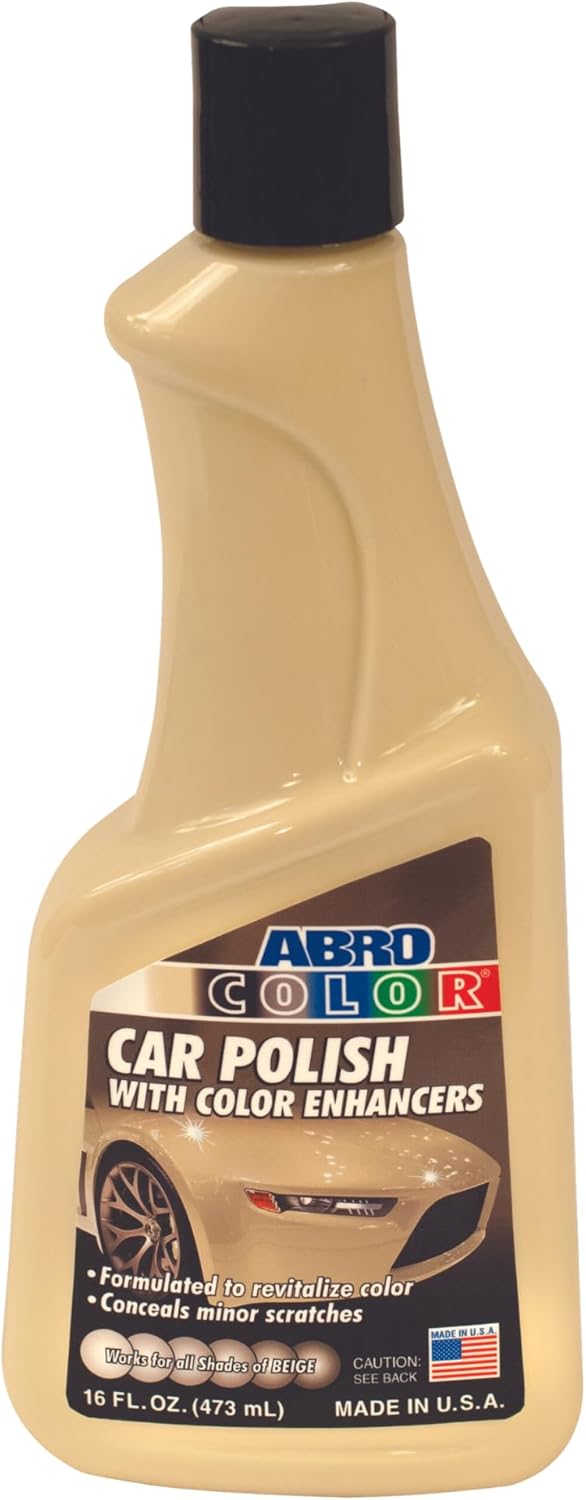 ABRO Beige Car Polish, Scratch Remover for Vehicles and Car
