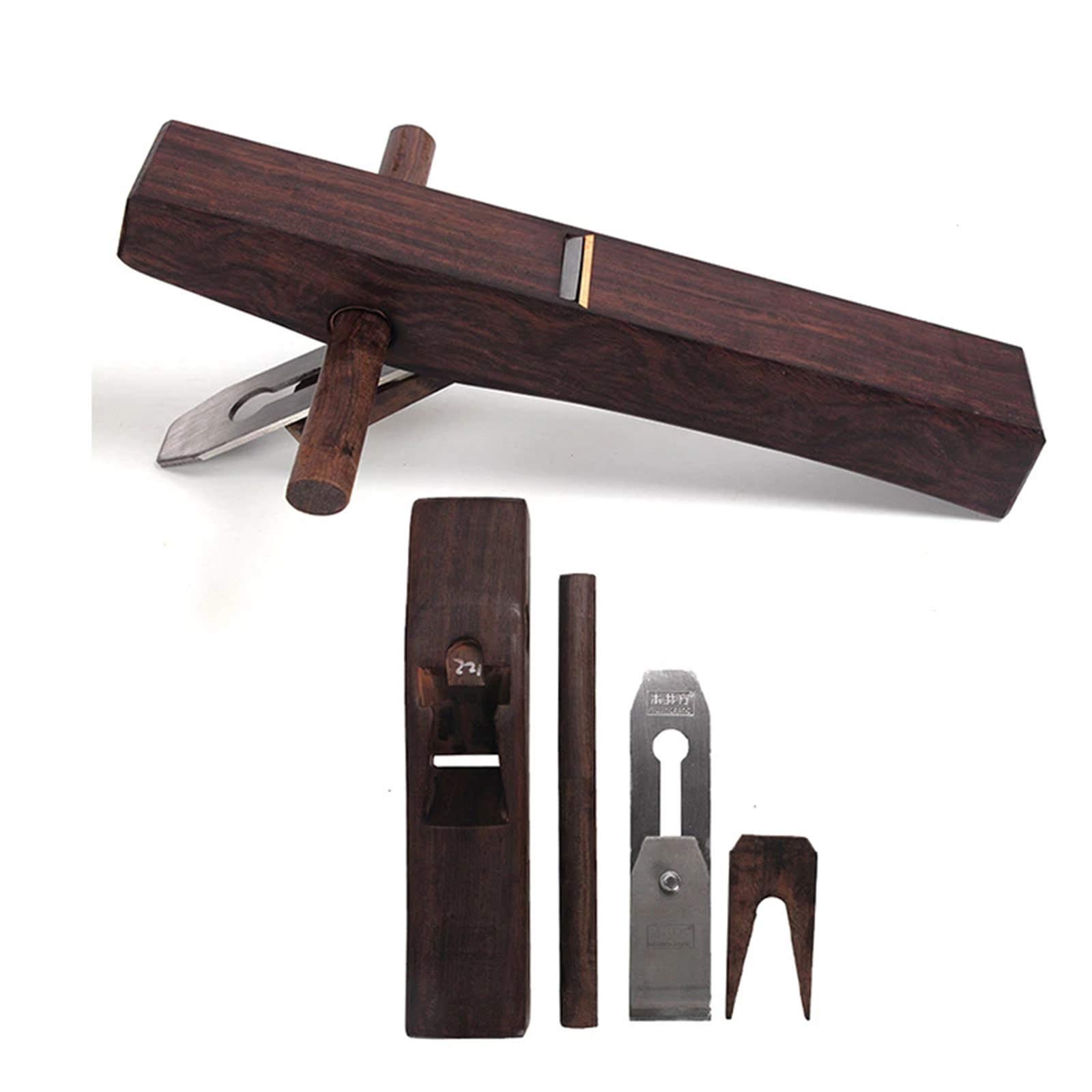 Herramienta de Mano Plana para carpintería, patrón de Cepillo de Madera, chaflán, Plano, Carpintero, Recorte, artesanía en Madera, Estuche DIY, Regalos para carpintería