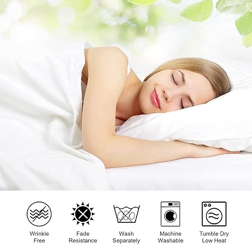 Miniatura 5 de Wyoming King - Juego de sábanas de microfibra de algodón de 84 x 84 pulgadas, de lujo de microfibra cepillada de 1800 hilos, súper suaves y sedosas