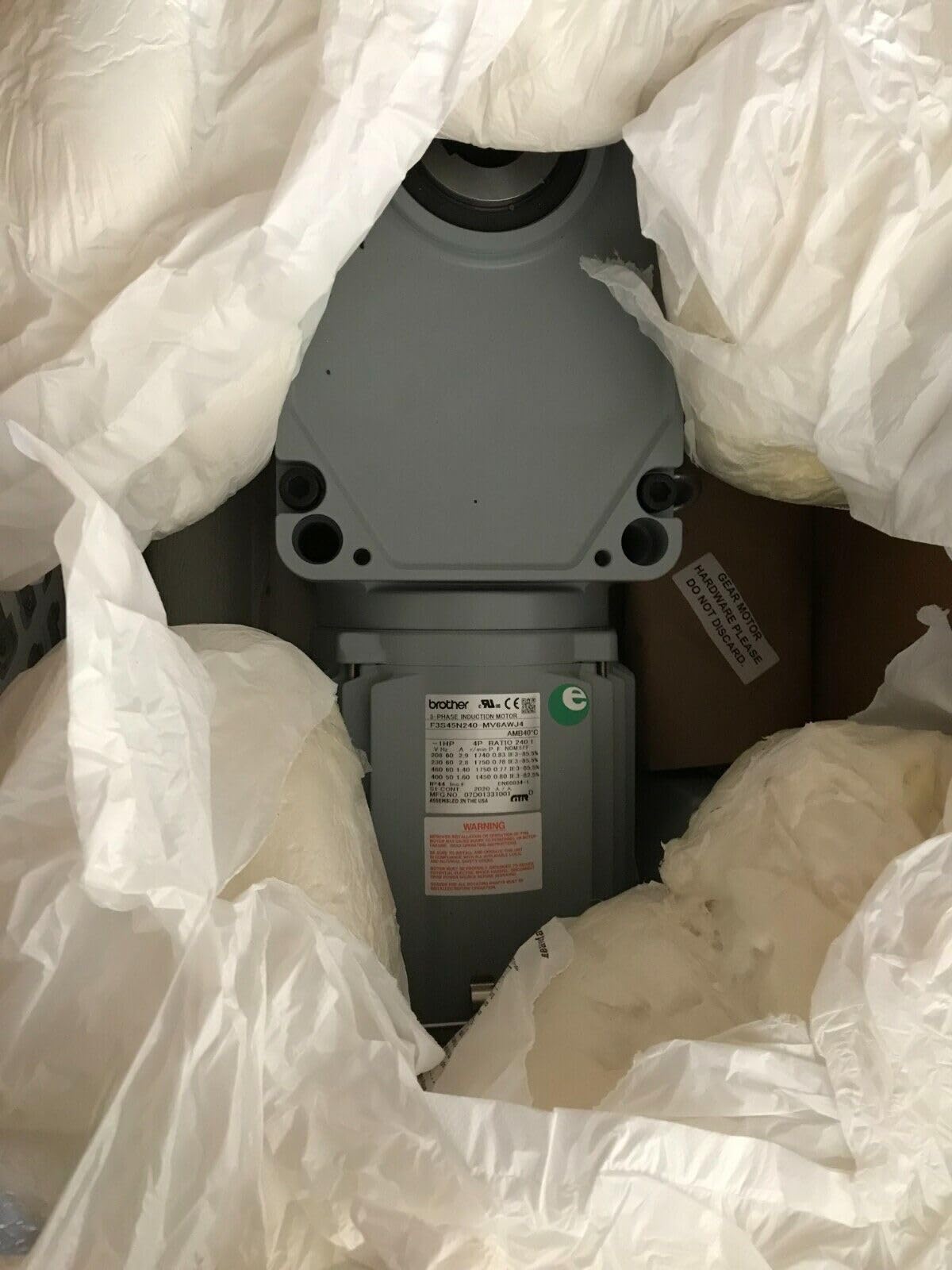 #US AC Induction F3S45N240-MV6AWJ4