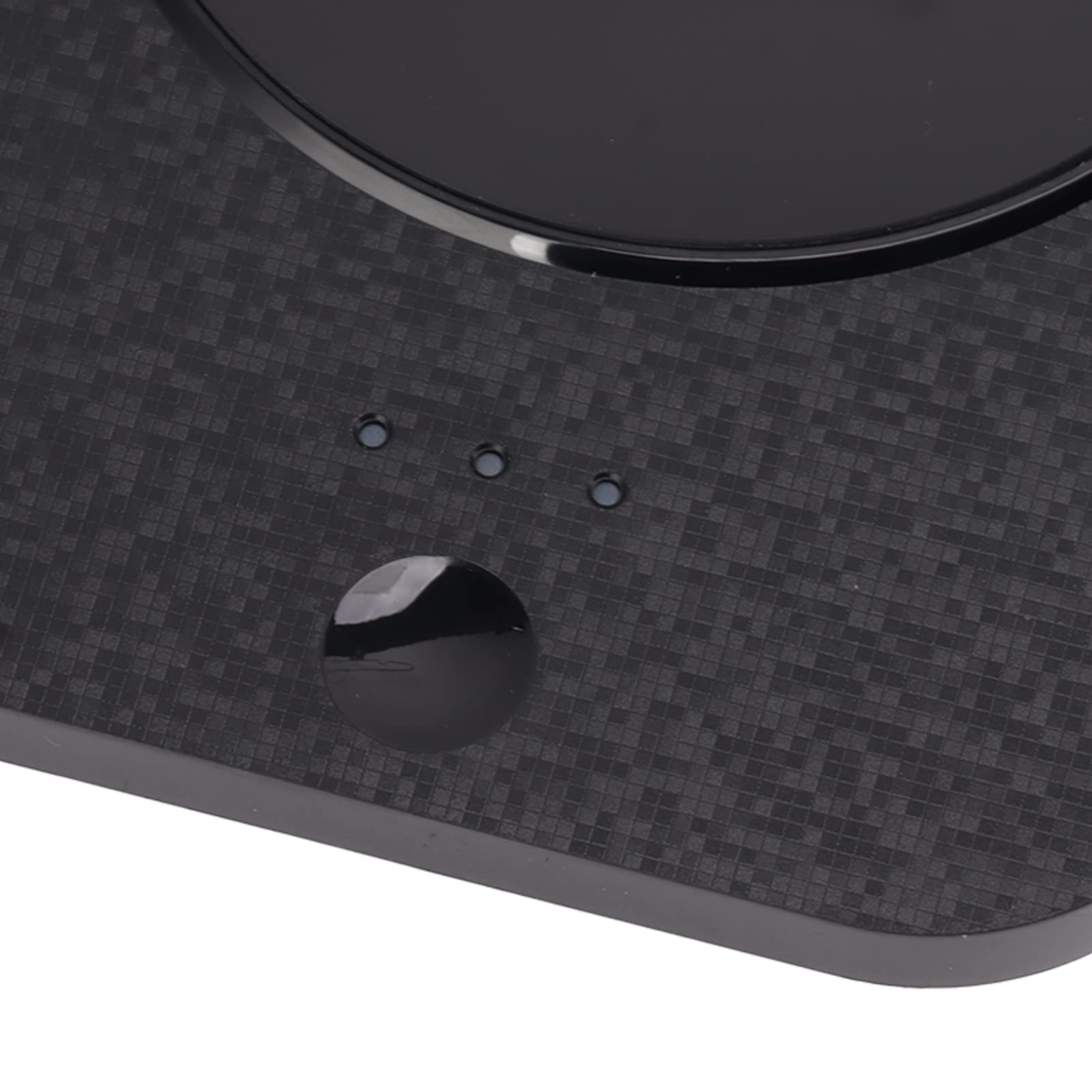 Calentador de tazas de 55° alimentado por USB con 3 ajustes de temperatura para uso en el hogar y la oficina (negro)