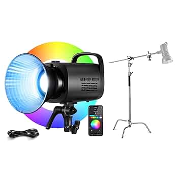 NEEWER CB100 LEDビデオライト 100w Amazon.com : NEEWER 100W 5600K LED Video Light, Bowens Mount