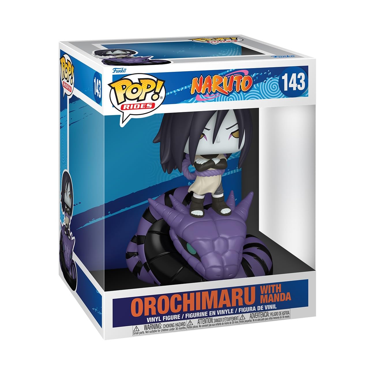 Funko Pop! Rides: Naruto Classic - Orochimaru with Manda - Collectable Vinyl Figure - Gift Idea - Official Merchandise - Toys for Kids & Adults -
